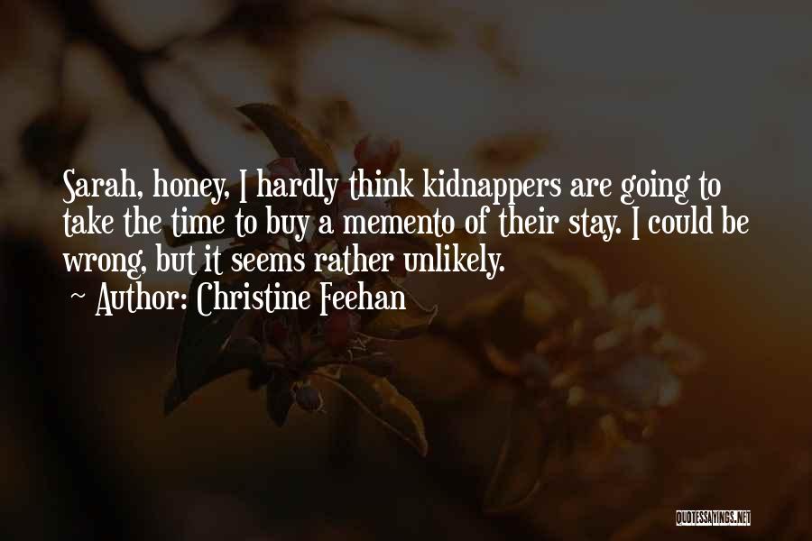 Funny Unlikely Quotes By Christine Feehan