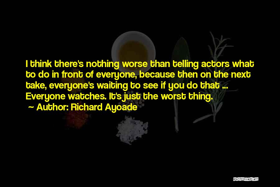 Funny Vce Quotes By Richard Ayoade