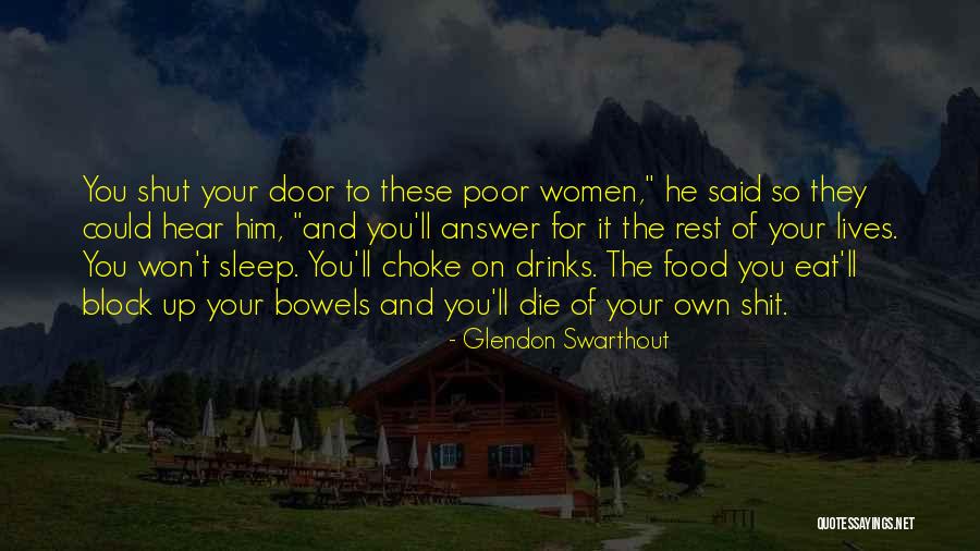 Funny Vengeance Quotes By Glendon Swarthout