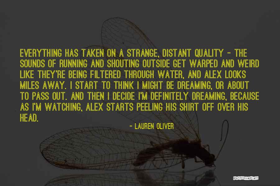 Funny Warped Quotes By Lauren Oliver