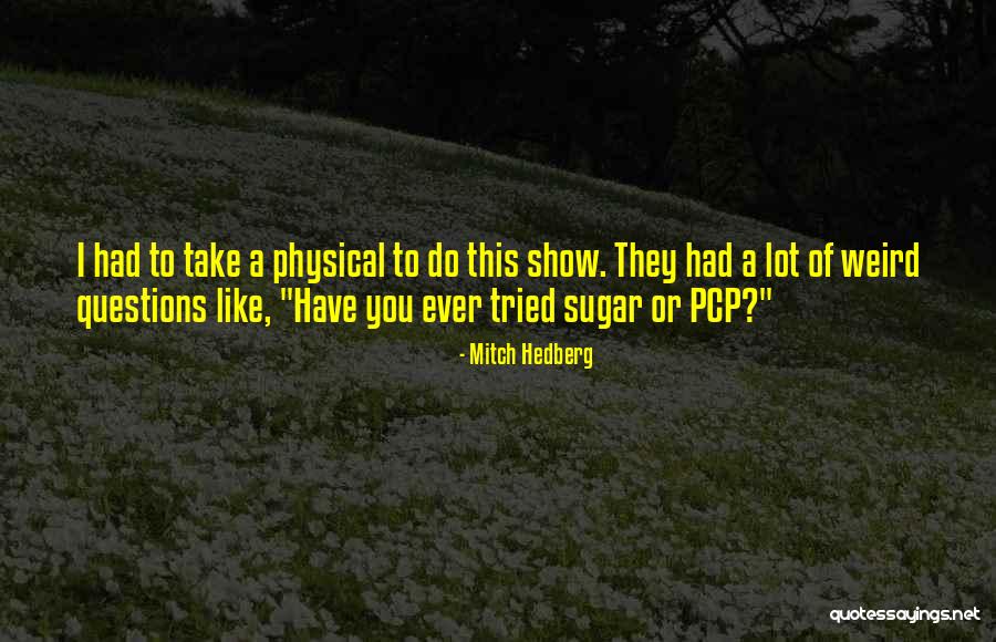 Funny Weird Quotes By Mitch Hedberg Funny Weird Quotes By Mitch Hedberg