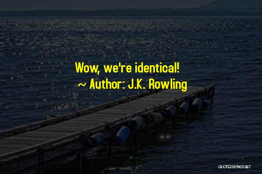 Funny Wow Quotes By J.K. Rowling