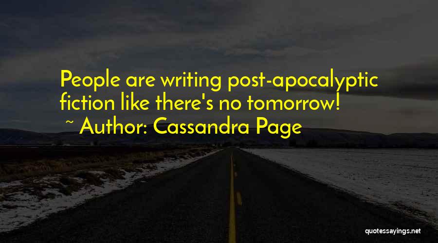 Funny Writing Quotes By Cassandra Page