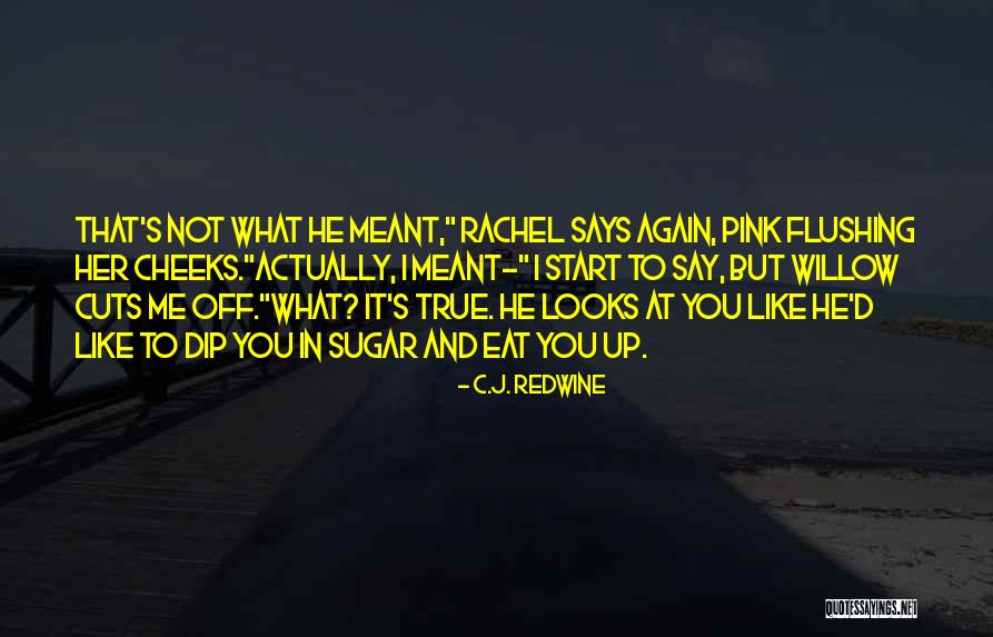 Funny You Quotes By C.J. Redwine Funny You Quotes By C.J. Redwine