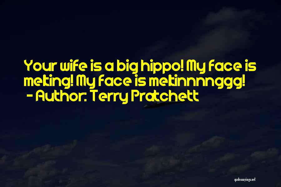 Funny Your Face Quotes By Terry Pratchett