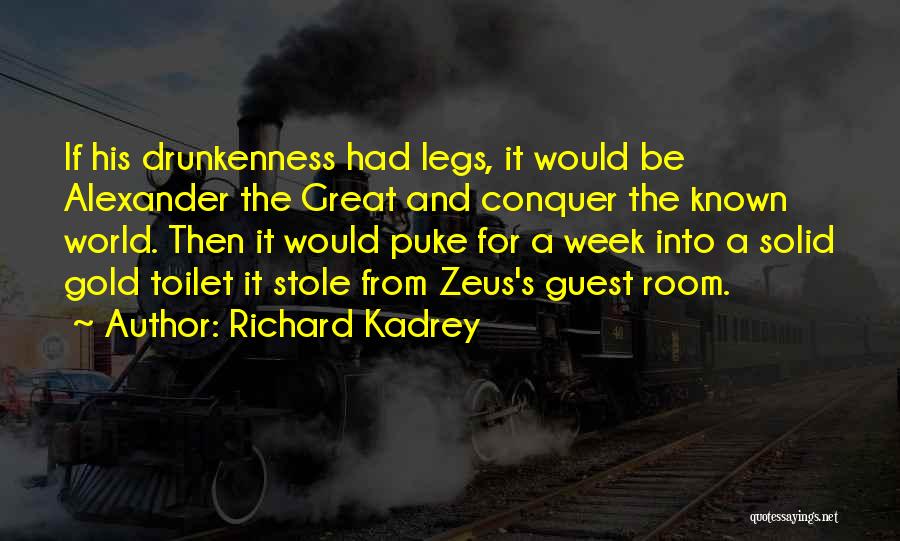 Funny Zeus Quotes By Richard Kadrey