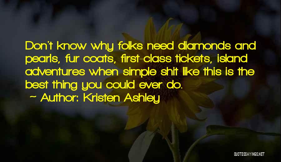 Fur Coats Quotes By Kristen Ashley