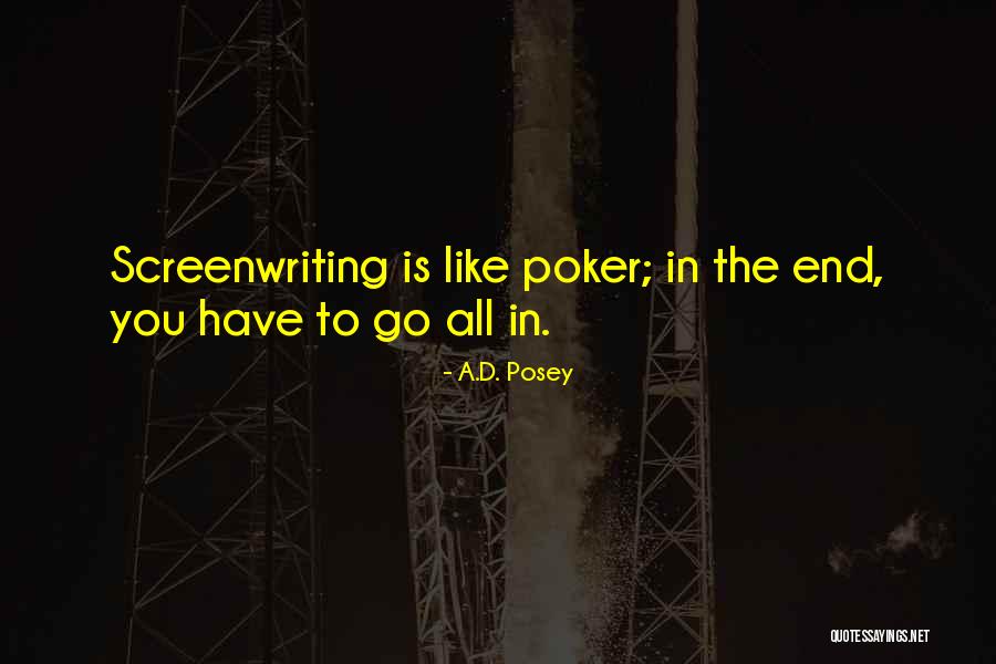 Furati Quotes By A.D. Posey