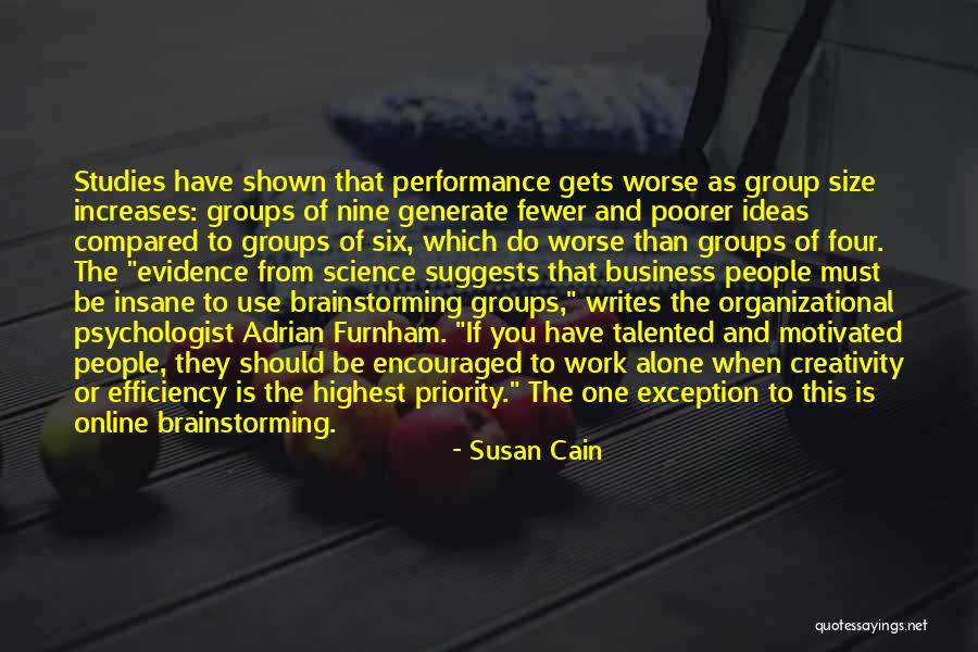 Furnham Quotes By Susan Cain Furnham Quotes By Susan Cain