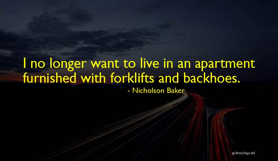 Furnished Apartment Quotes By Nicholson Baker Furnished Apartment Quotes By Nicholson Baker