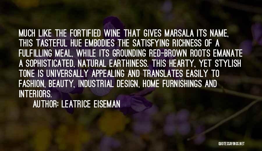 Furnishings Quotes By Leatrice Eiseman