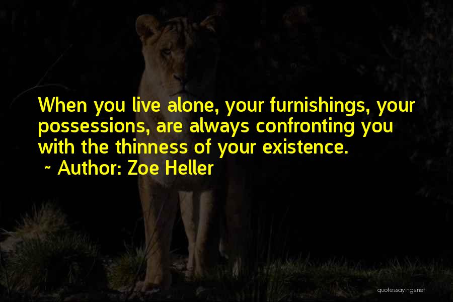 Furnishings Quotes By Zoe Heller