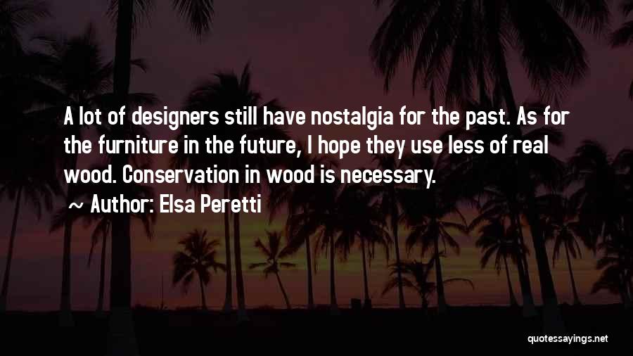 Furniture Designers Quotes By Elsa Peretti