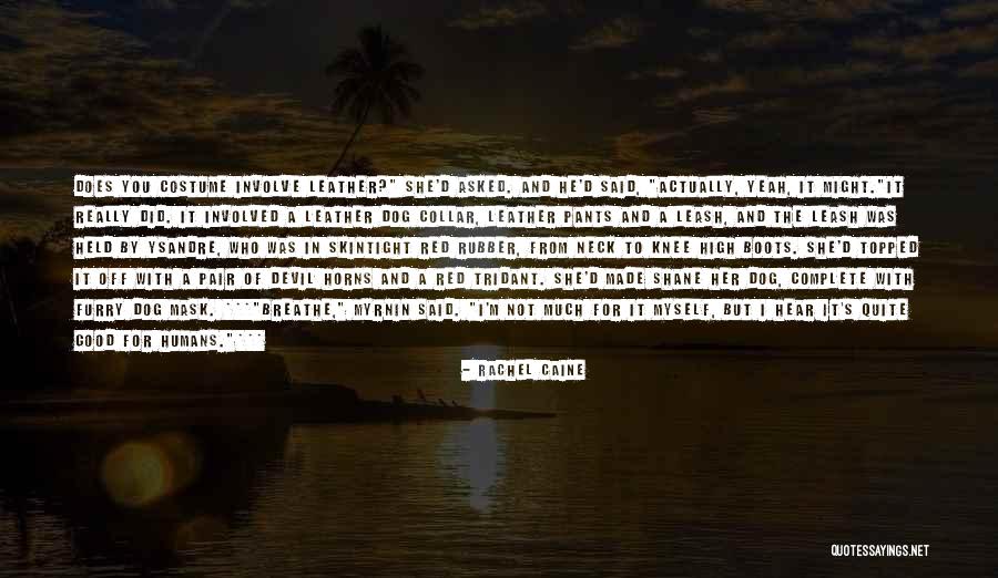 Furry Dog Quotes By Rachel Caine Furry Dog Quotes By Rachel Caine