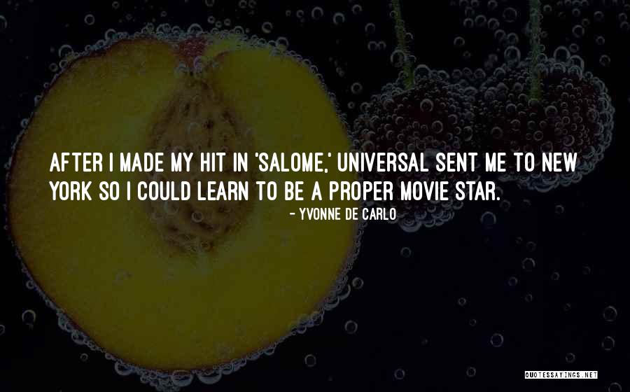 Fursad Quotes By Yvonne De Carlo Fursad Quotes By Yvonne De Carlo