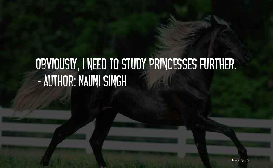 Further Study Quotes By Nalini Singh