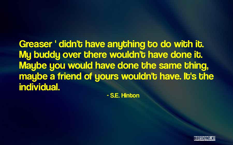 Furtive Sound Quotes By S.E. Hinton Furtive Sound Quotes By S.E. Hinton