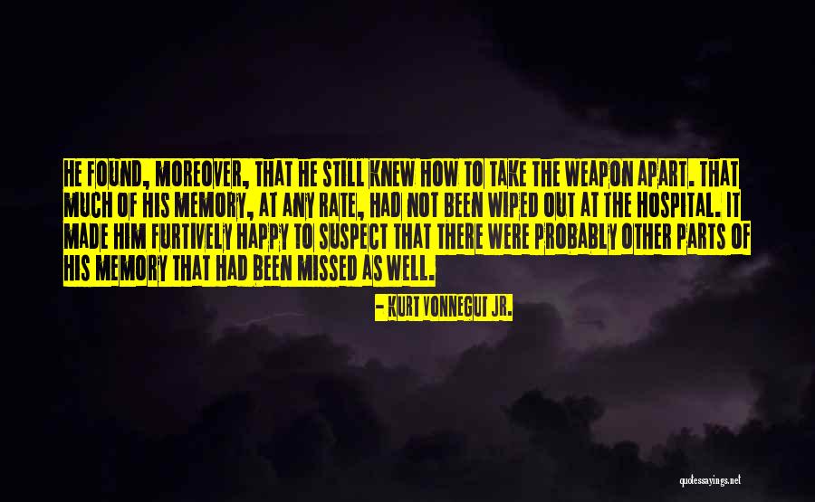Furtively In A Way Quotes By Kurt Vonnegut Jr. Furtively In A Way Quotes By Kurt Vonnegut Jr.
