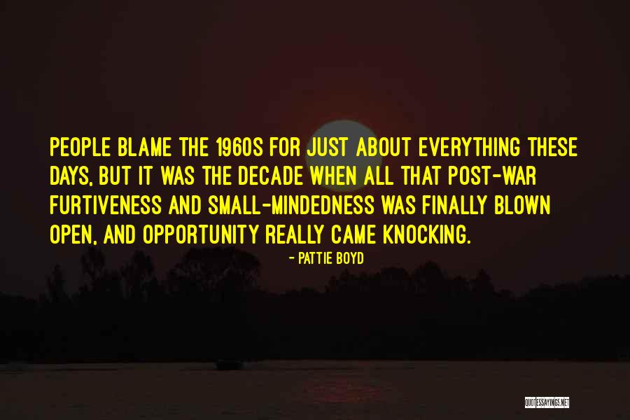 Furtiveness Quotes By Pattie Boyd