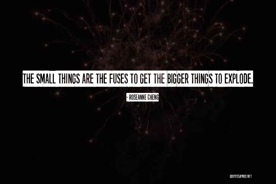 Fuses Quotes By Roseanne Cheng