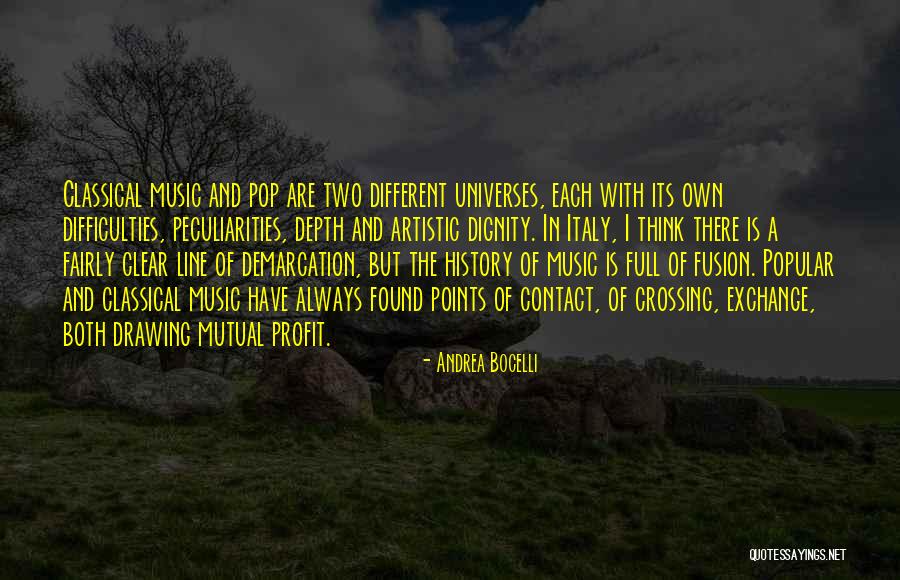 Fusion Music Quotes By Andrea Bocelli