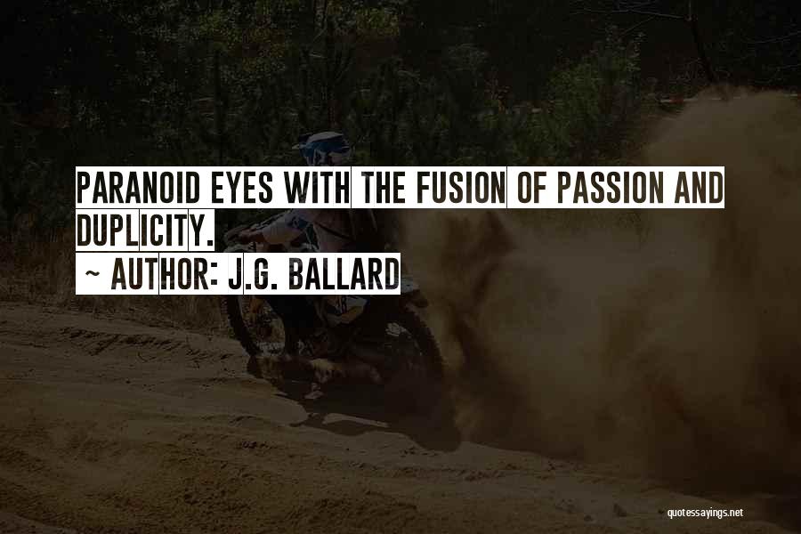 Fusion Quotes By J.G. Ballard