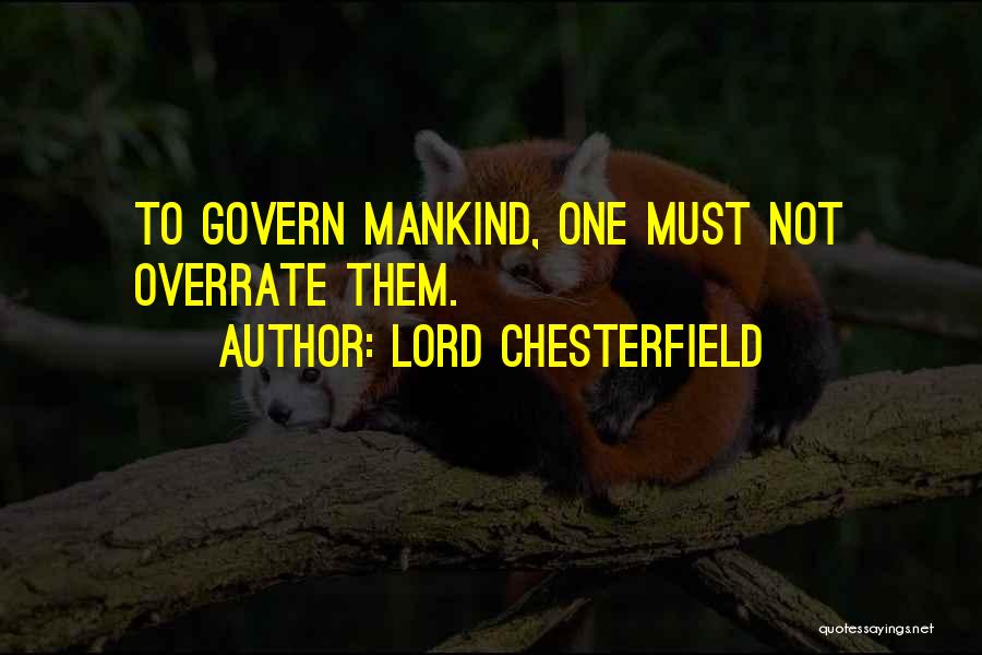 Fussbot Quotes By Lord Chesterfield