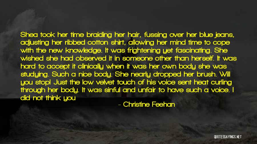 Fussing Quotes By Christine Feehan