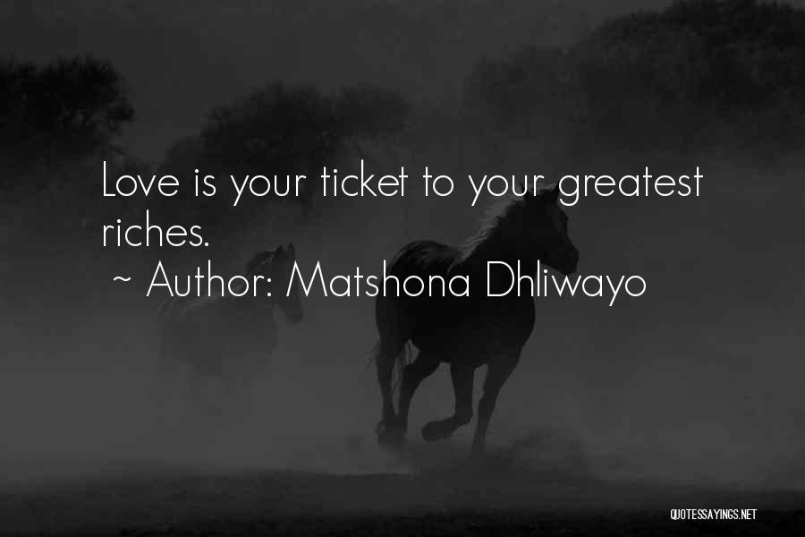 Fuston Quotes By Matshona Dhliwayo