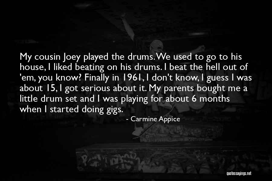 Futek Bolt Quotes By Carmine Appice Futek Bolt Quotes By Carmine Appice