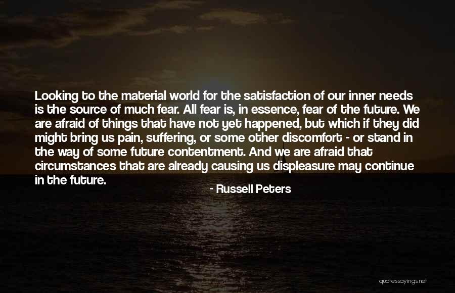 Future Afraid Quotes By Russell Peters Future Afraid Quotes By Russell Peters