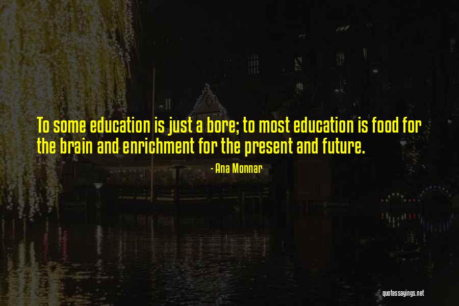 Future And Education Quotes By Ana Monnar