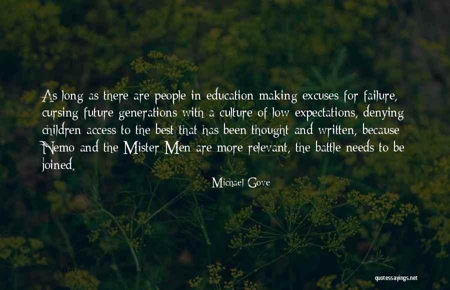 Future And Education Quotes By Michael Gove