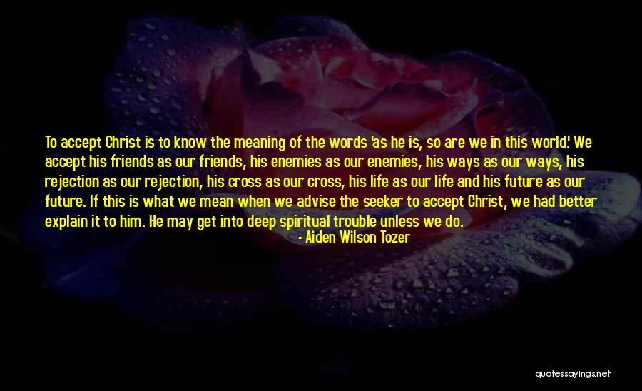 Future And Friends Quotes By Aiden Wilson Tozer Future And Friends Quotes By Aiden Wilson Tozer