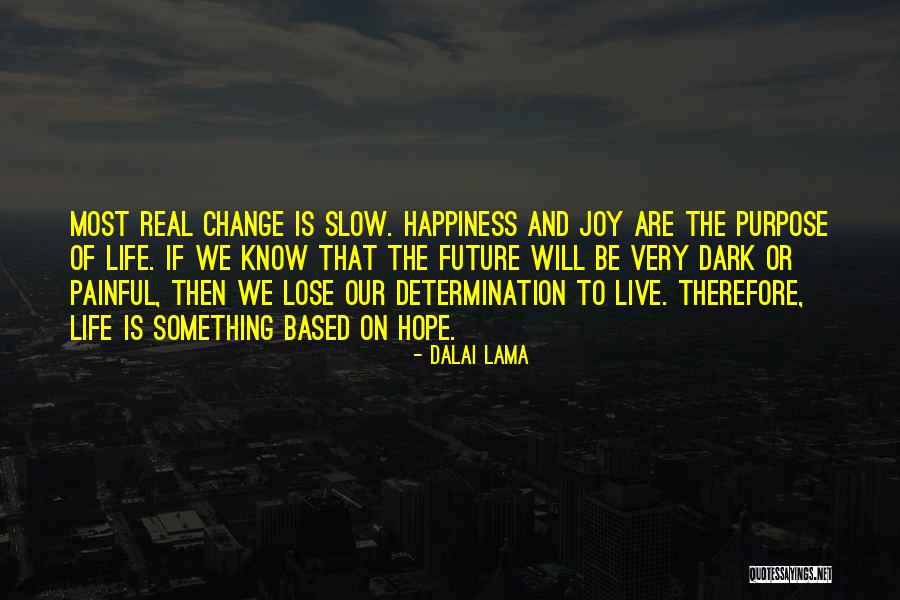 Future And Happiness Quotes By Dalai Lama