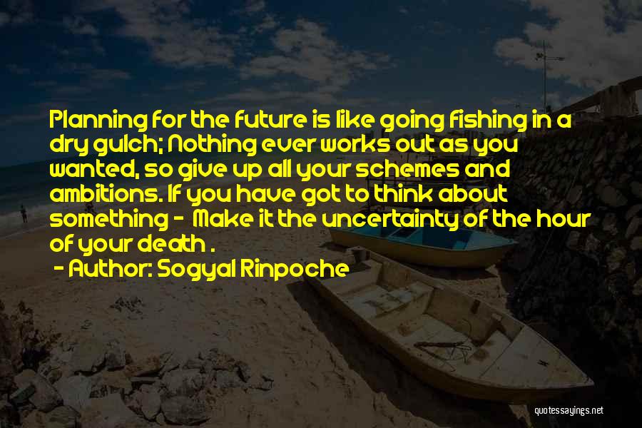 Future And Uncertainty Quotes By Sogyal Rinpoche