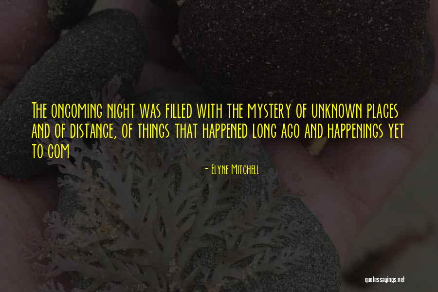 Future And Unknown Quotes By Elyne Mitchell