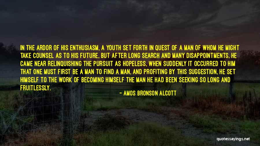 Future And Youth Quotes By Amos Bronson Alcott Future And Youth Quotes By Amos Bronson Alcott