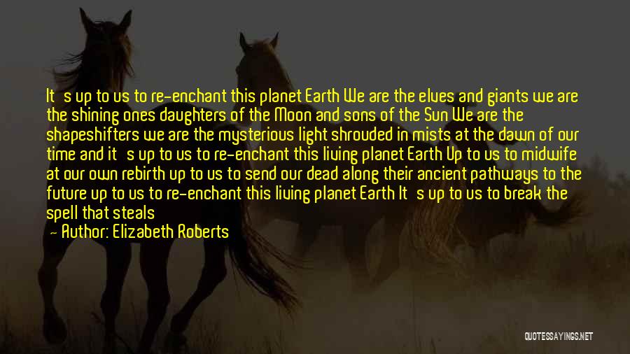 Future Comes The Dawn Quotes By Elizabeth Roberts