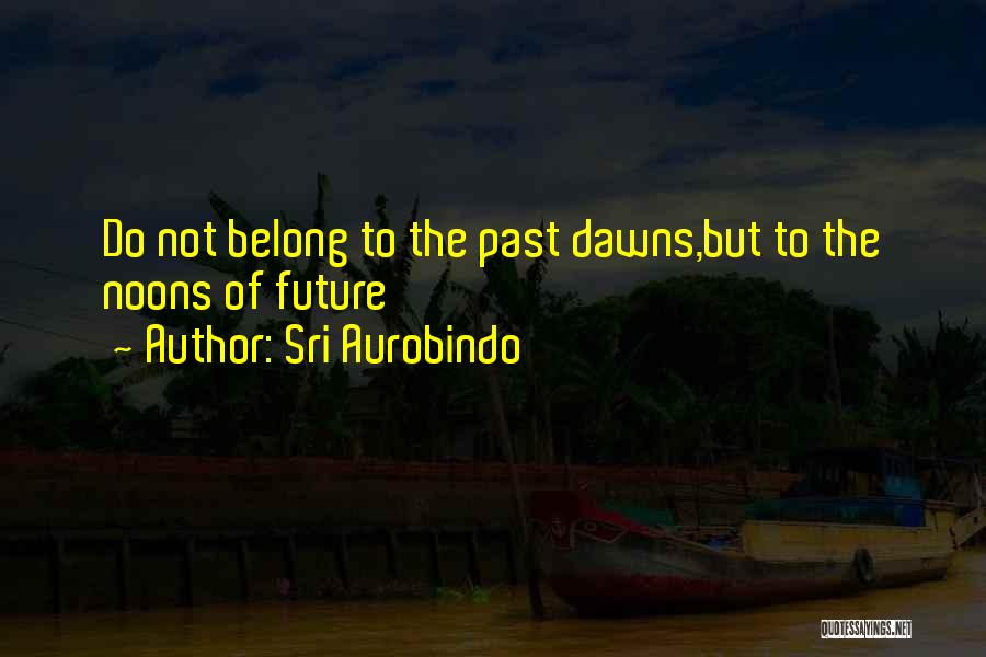 Future Comes The Dawn Quotes By Sri Aurobindo