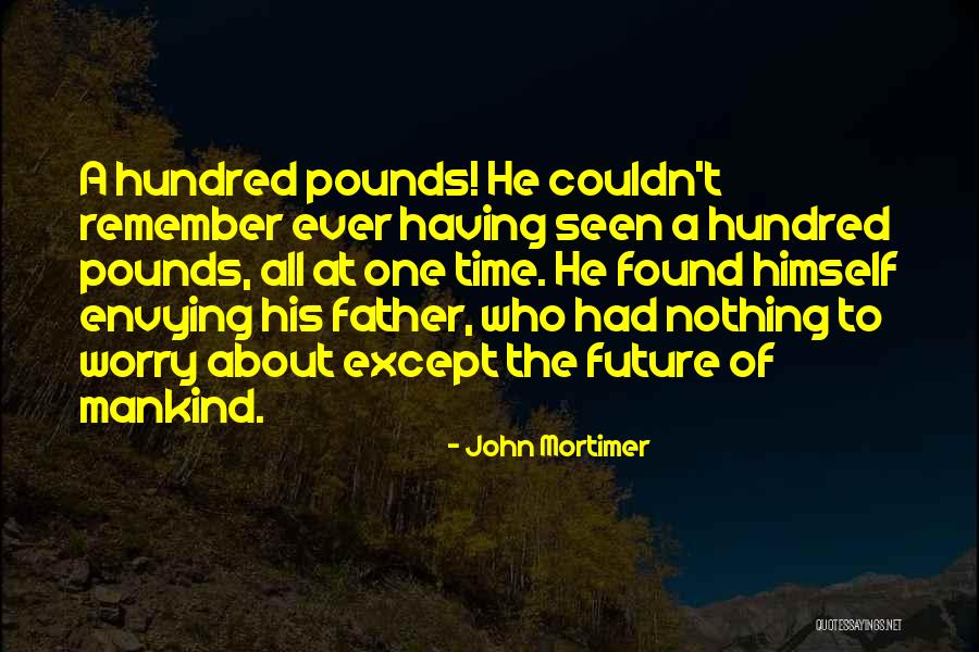 Future Father Quotes By John Mortimer