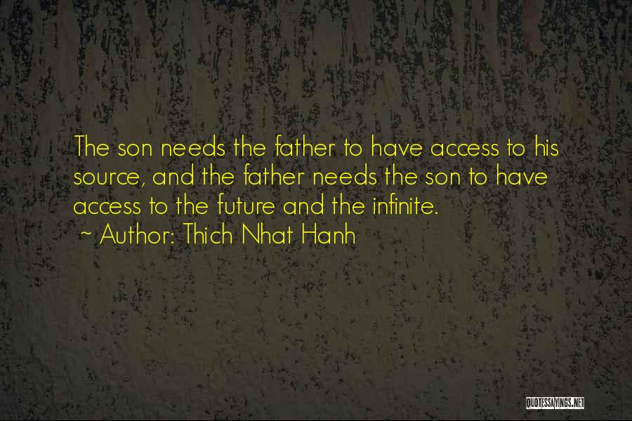 Future Father Quotes By Thich Nhat Hanh