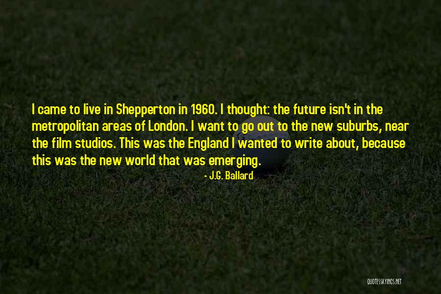 Future Film Quotes By J.G. Ballard Future Film Quotes By J.G. Ballard