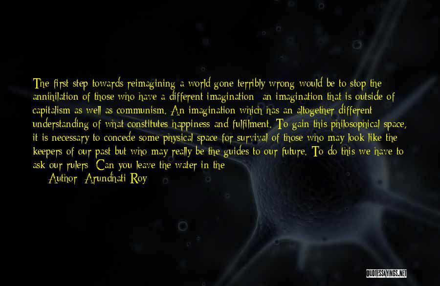 Future Happiness Quotes By Arundhati Roy