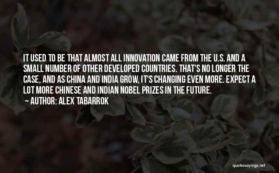 Future India Quotes By Alex Tabarrok