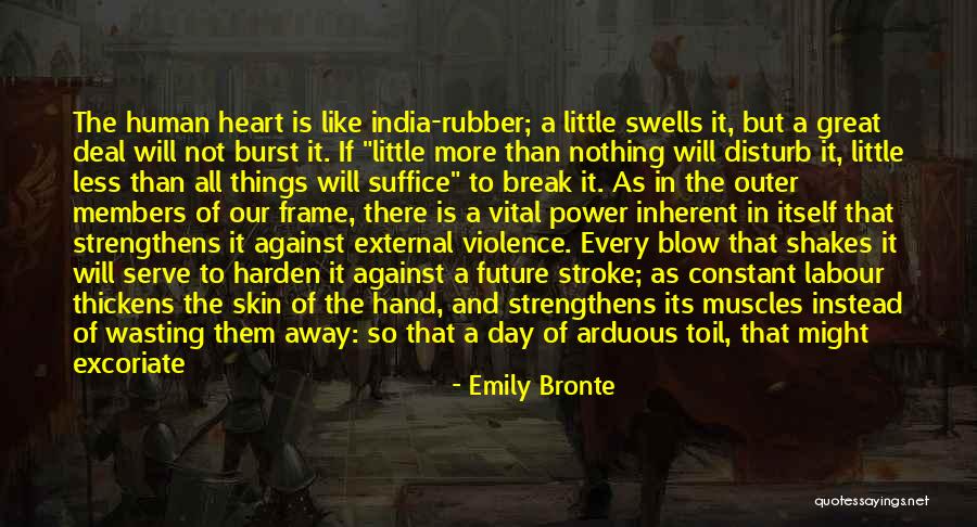 Future India Quotes By Emily Bronte