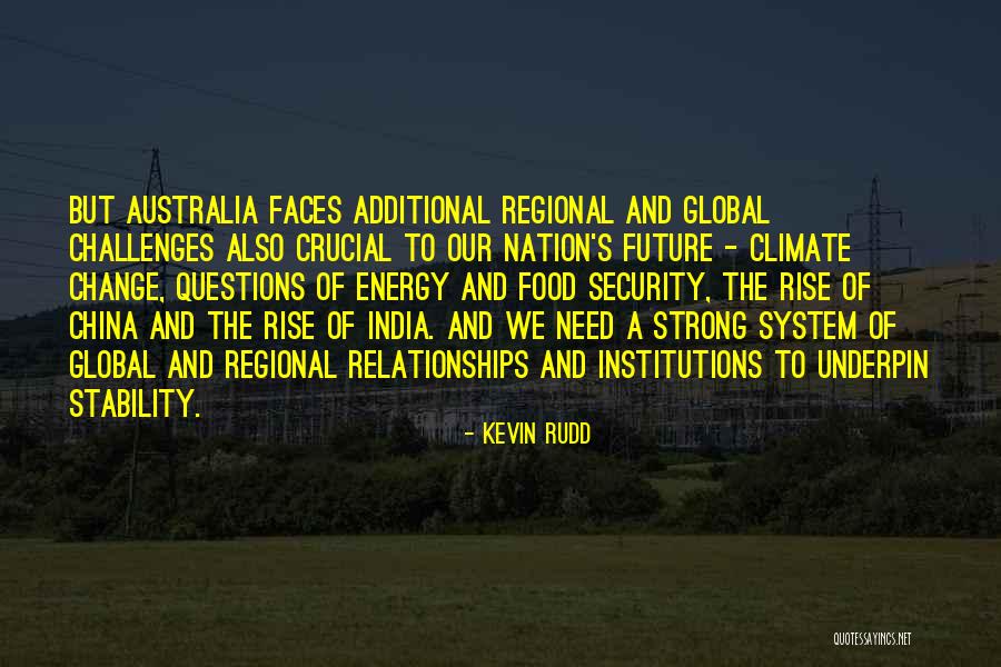 Future India Quotes By Kevin Rudd