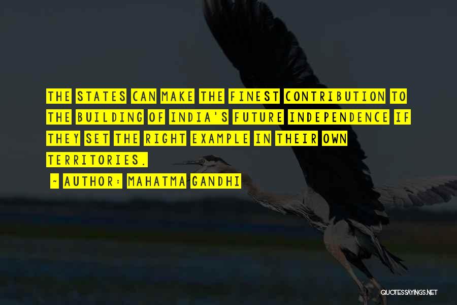 Future India Quotes By Mahatma Gandhi