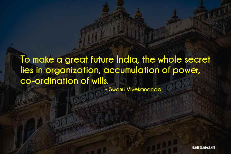 Future India Quotes By Swami Vivekananda