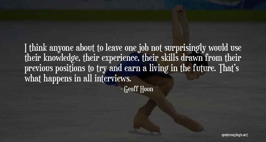 Future Job Quotes By Geoff Hoon Future Job Quotes By Geoff Hoon